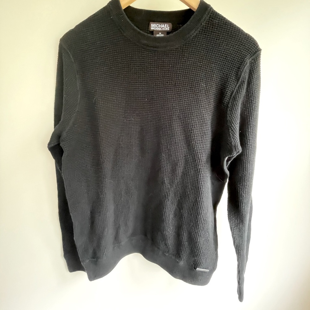 Michael Kors black sweater size medium